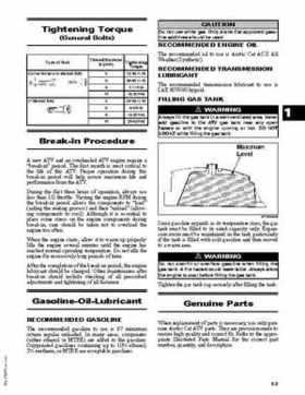 2010 Arctic Cat DVX 90 / 90 Utility ATV Service Manual, Page 4