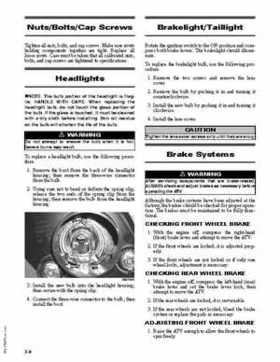 2010 Arctic Cat DVX 90 / 90 Utility ATV Service Manual, Page 13