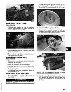 2010 Arctic Cat DVX 90 / 90 Utility ATV Service Manual, Page 70