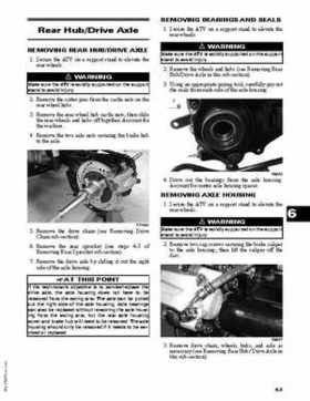 2010 Arctic Cat DVX 90 / 90 Utility ATV Service Manual, Page 72