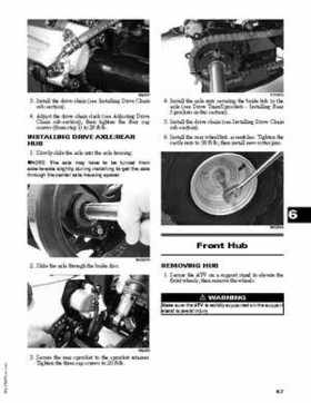 2010 Arctic Cat DVX 90 / 90 Utility ATV Service Manual, Page 74
