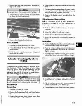 2011 Arctic Cat 350/425 ATV Service Manual, Page 125