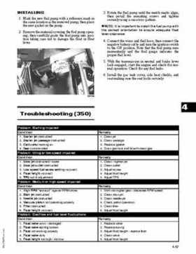 2011 Arctic Cat 350/425 ATV Service Manual, Page 129