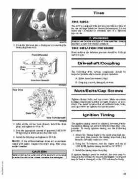 2011 Arctic Cat 366SE ATV Service Manual, Page 13