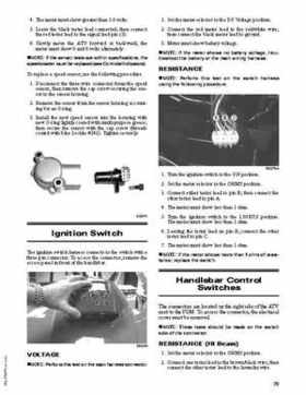 2011 Arctic Cat 366SE ATV Service Manual, Page 79