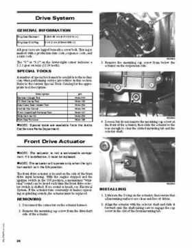 2011 Arctic Cat 366SE ATV Service Manual, Page 86