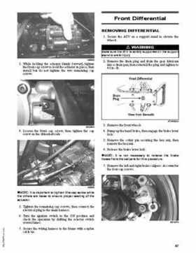 2011 Arctic Cat 366SE ATV Service Manual, Page 87