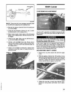 2011 Arctic Cat 400 TRV ATV Service Manual, Page 15