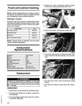 2011 Arctic Cat 400 TRV ATV Service Manual, Page 70