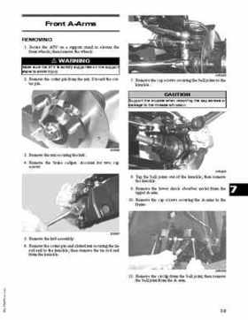 2011 Arctic Cat 400 TRV ATV Service Manual, Page 119