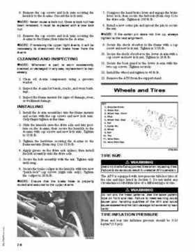 2011 Arctic Cat 400 TRV ATV Service Manual, Page 122