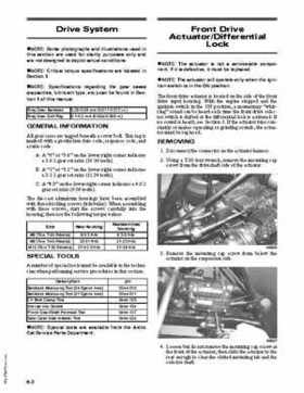 2011 Arctic Cat 450/550/650/700/1000 ATV Service Manual, Page 215