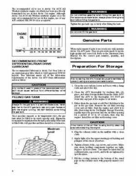 2011 Arctic Cat 450XC Service Manual, Page 4