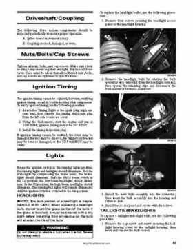 2011 Arctic Cat 450XC Service Manual, Page 13