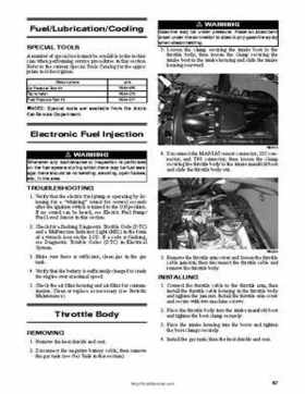 2011 Arctic Cat 450XC Service Manual, Page 67
