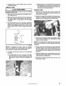 2011 Arctic Cat 450XC Service Manual, Page 73