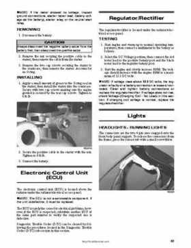 2011 Arctic Cat 450XC Service Manual, Page 83