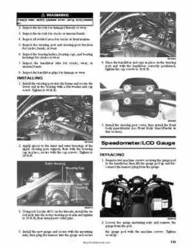 2011 Arctic Cat 450XC Service Manual, Page 115