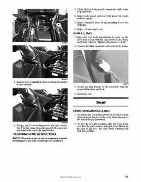 2011 Arctic Cat 450XC Service Manual, Page 121