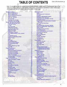 2011 Arctic Cat 700 Diesel SD Service Manual, Page 1