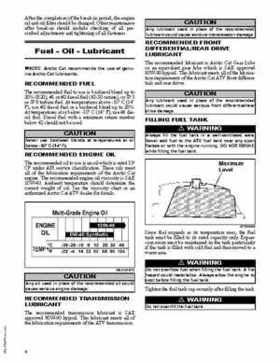 2011 Arctic Cat 700 Diesel SD Service Manual, Page 4