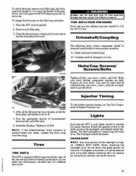2011 Arctic Cat 700 Diesel SD Service Manual, Page 11