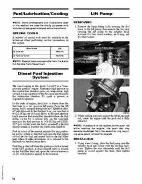 2011 Arctic Cat 700 Diesel SD Service Manual, Page 98