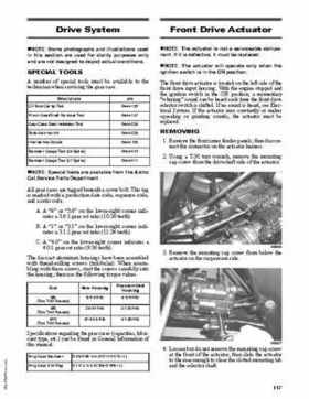 2011 Arctic Cat 700 Diesel SD Service Manual, Page 117