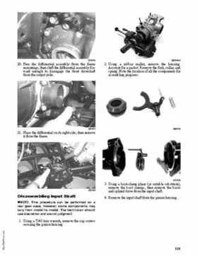 2011 Arctic Cat 700 Diesel SD Service Manual, Page 121