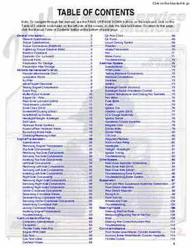 2011 Arctic Cat DVX 300 / 300 Utility ATV Service Manual, Page 1