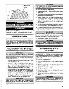 2011 Arctic Cat DVX 300 / 300 Utility ATV Service Manual, Page 5