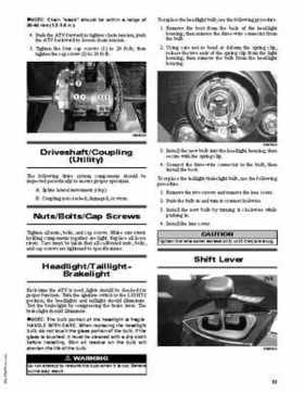 2011 Arctic Cat DVX 300 / 300 Utility ATV Service Manual, Page 13