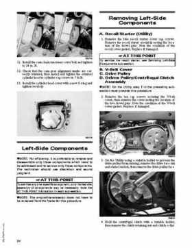 2011 Arctic Cat DVX 300 / 300 Utility ATV Service Manual, Page 34