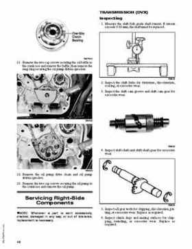 2011 Arctic Cat DVX 300 / 300 Utility ATV Service Manual, Page 48