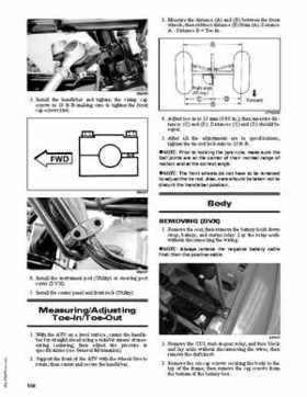 2011 Arctic Cat DVX 300 / 300 Utility ATV Service Manual, Page 108