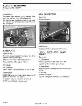 1999-2000 Bombardier Traxter ATV Factory Service Manual, Page 210
