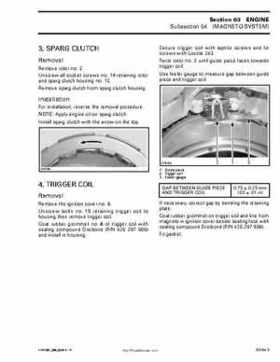2001 Bombardier DS 650 Shop Manual 704 100 011, Page 60
