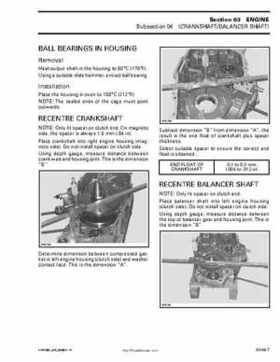 2001 Bombardier DS 650 Shop Manual 704 100 011, Page 74