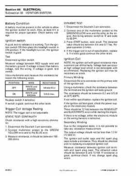 2001 Bombardier DS 650 Shop Manual 704 100 011, Page 116