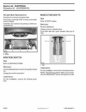 2001 Bombardier DS 650 Shop Manual 704 100 011, Page 122