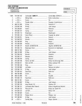 2003 DS 650 /DS 650 Baja Parts Catalog, Page 34
