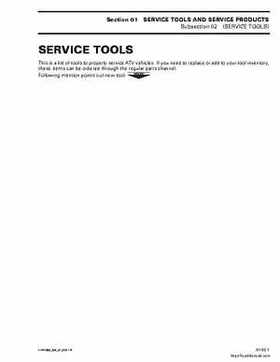 2003 Bombardier Outlander 400 Factory Service Manual, Page 14