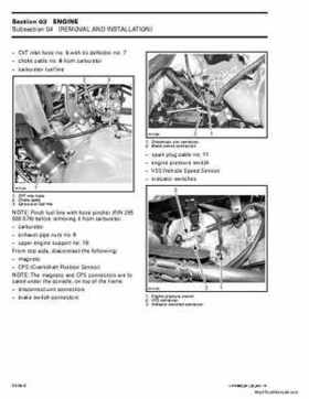 2003 Bombardier Outlander 400 Factory Service Manual, Page 78