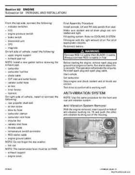 2003 Bombardier Outlander 400 Factory Service Manual, Page 80