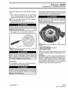 2003 Bombardier Outlander 400 Factory Service Manual, Page 99