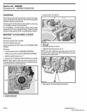 2003 Bombardier Outlander 400 Factory Service Manual, Page 103