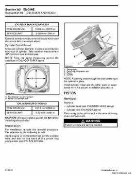 2003 Bombardier Outlander 400 Factory Service Manual, Page 136