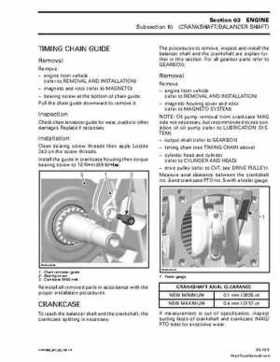 2003 Bombardier Outlander 400 Factory Service Manual, Page 146