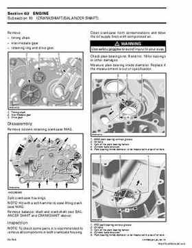 2003 Bombardier Outlander 400 Factory Service Manual, Page 147