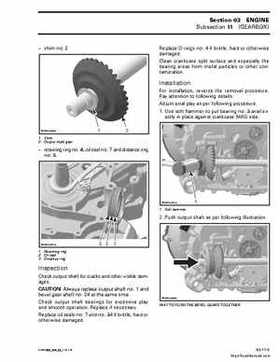 2003 Bombardier Outlander 400 Factory Service Manual, Page 159